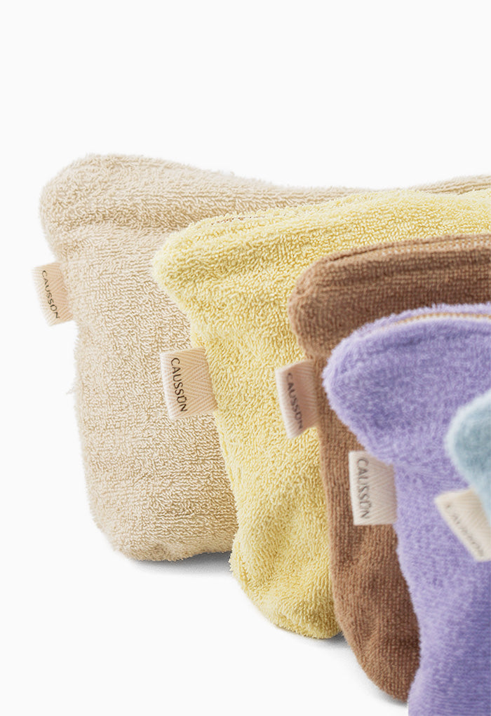 Fliederfarbenes Schwammset