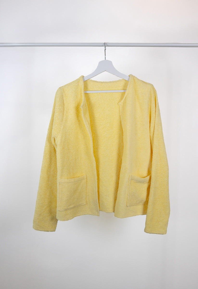 Veste Éponge Jaune