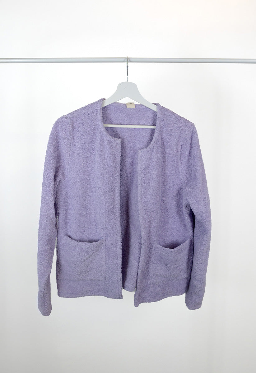Veste Éponge Lilas