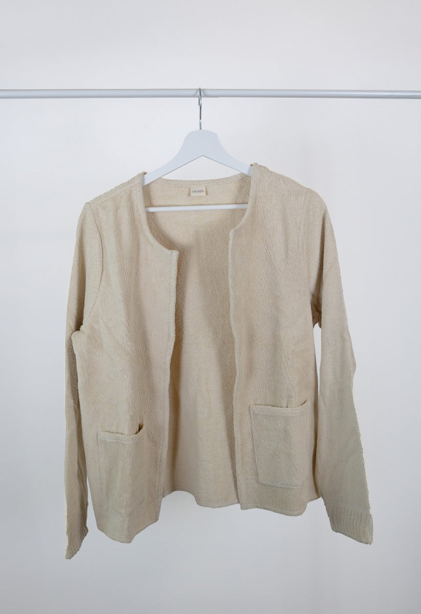 Veste Éponge Sable