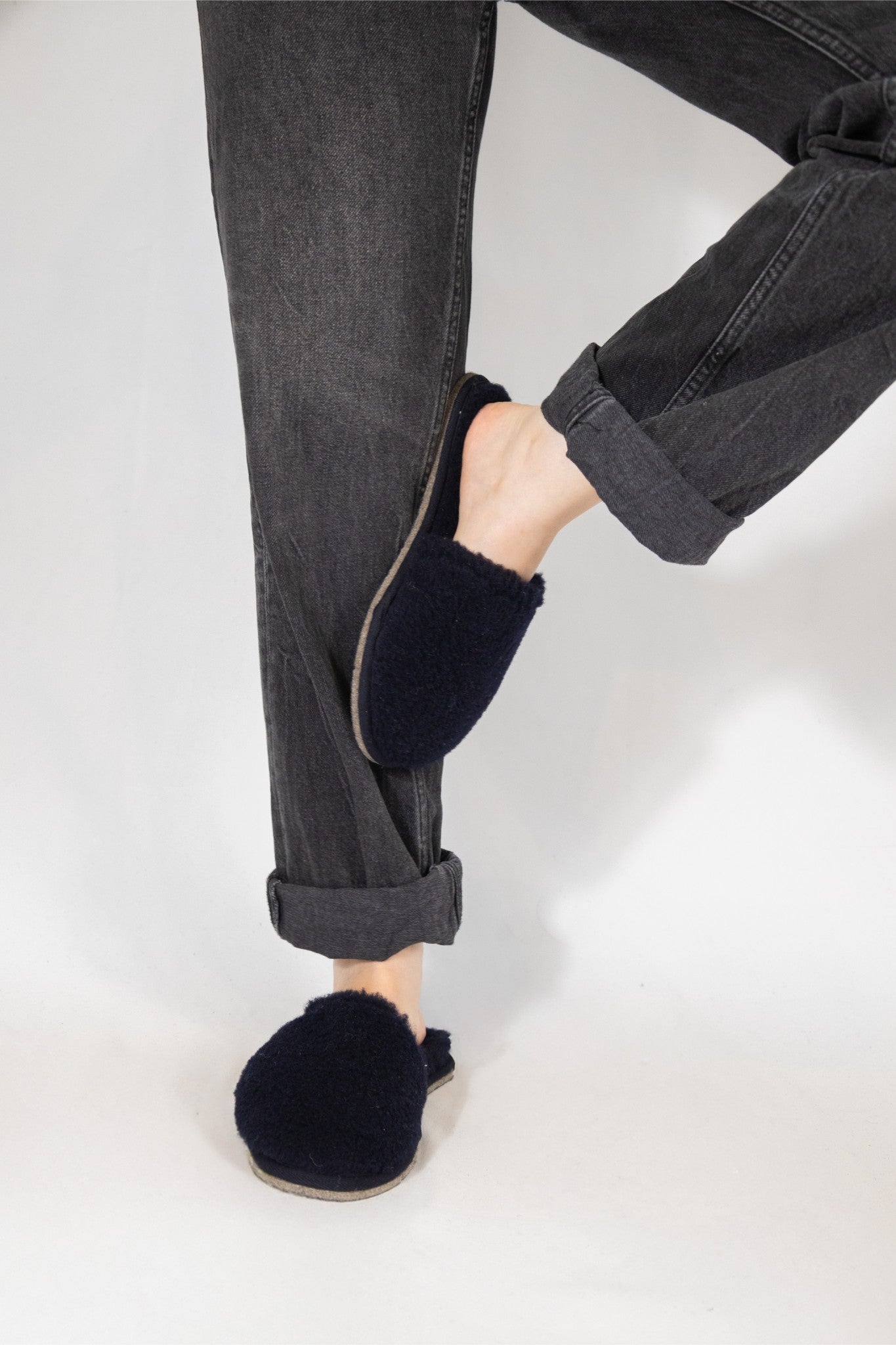 Simone Fluffy Navy