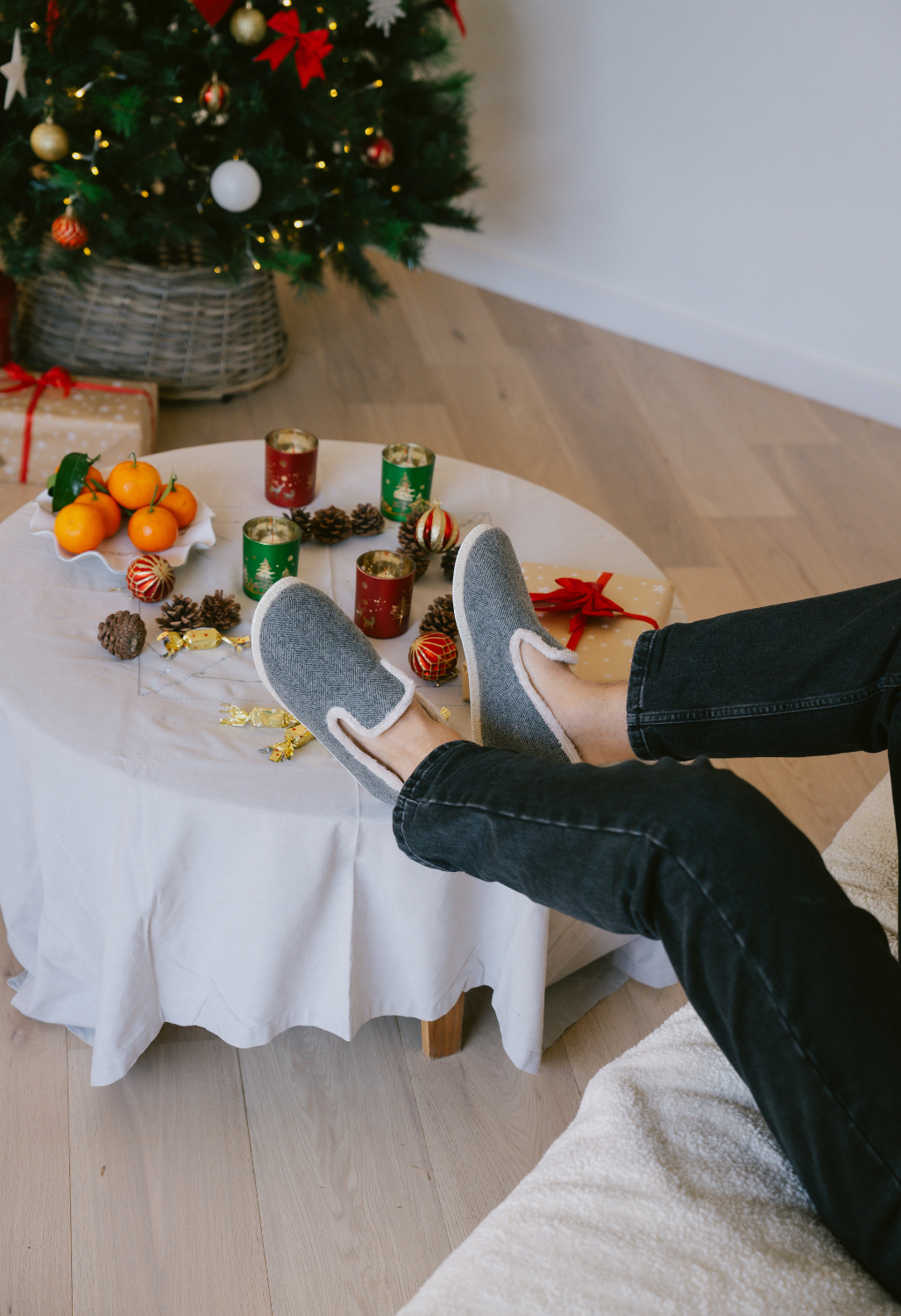 Francine Chevrons Grise