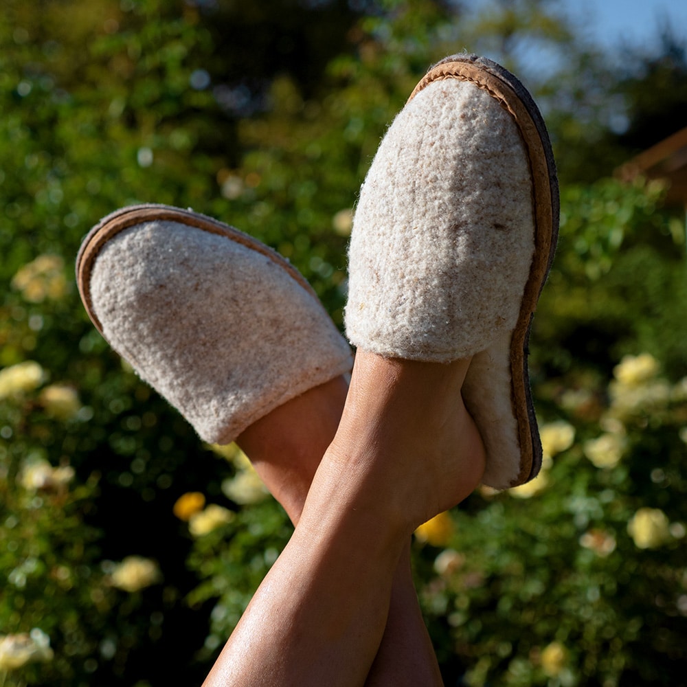 eco responsible slipper the natural