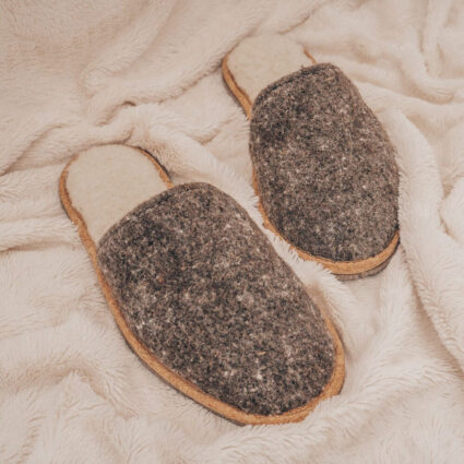 the organic slipper eco-responsible slipper
