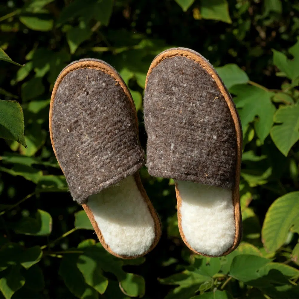 eco-responsible slipper la chocolatee by la slipper bio