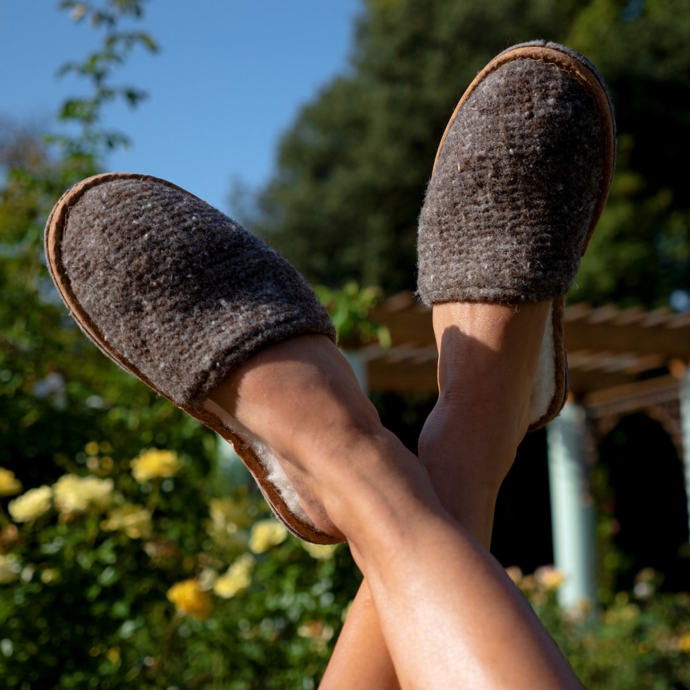 The Chocolate | Eco-responsible slipper by Caussün (the organic slipper)